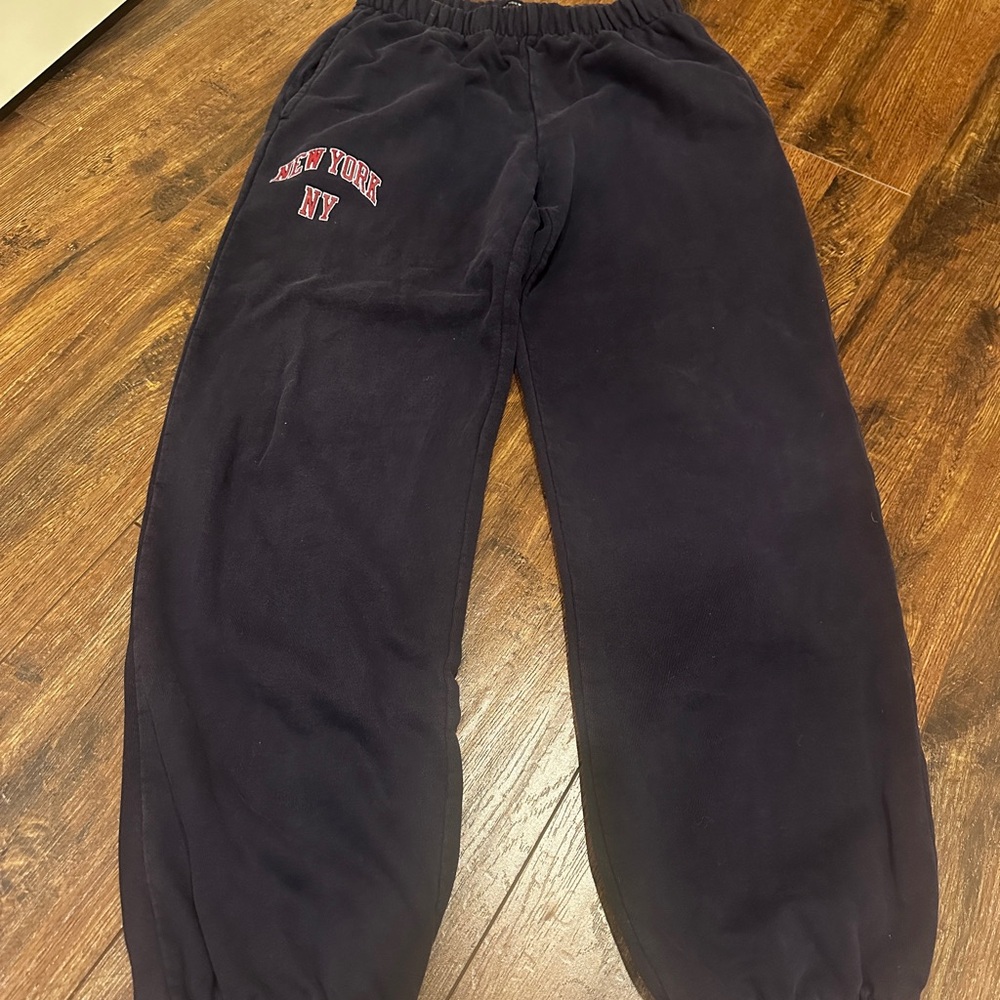 Brandy Melville Dark Blue sweatpants